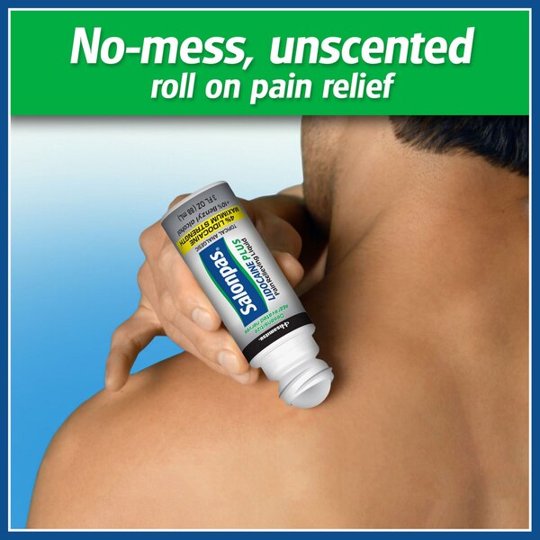Salonpas Lidocaine Plus Pain Relieving Liquid, 3 OZ