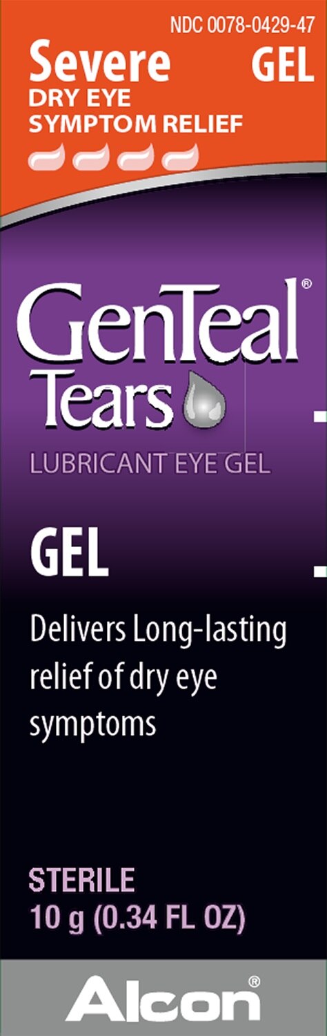 GenTeal Tears - Gel lubricante para ojos, 0.34 oz