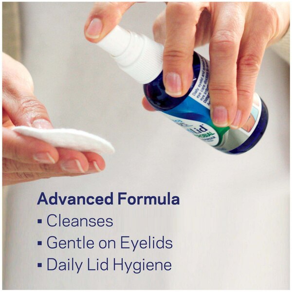 TheraTears SteriLid Antimicrobial Eyelid Cleanser and Facial Wash, 2 FL OZ
