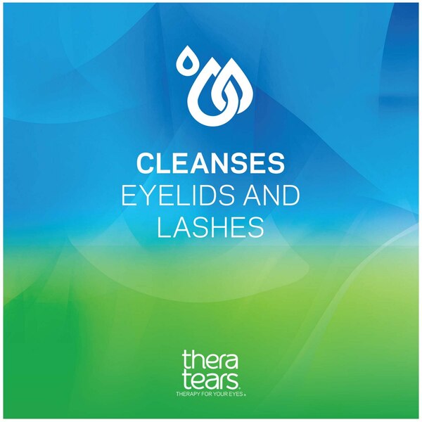 TheraTears SteriLid Antimicrobial Eyelid Cleanser and Facial Wash, 2 FL OZ