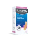 ScarAway Silicone Scar Sheets for C-Section, 4 CT, thumbnail image