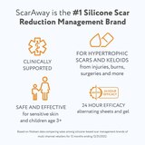ScarAway Complete Scar Treatment Kit 0.35oz Gel + Sheets, thumbnail image 2 of 8