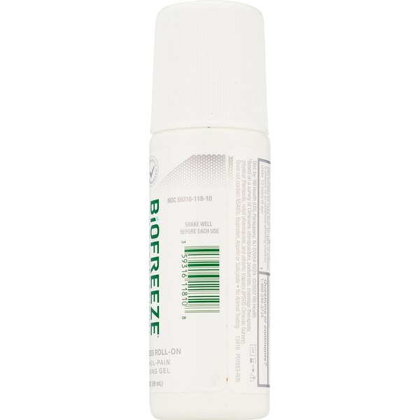 BioFreeze Colorless Roll-On Pain Relieving Gel, 1 CT