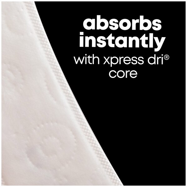 U by Kotex Clean & Secure Panty Liners, Extra Coverage, 80 CT