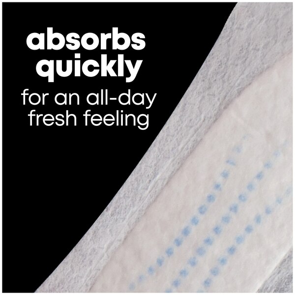 U by Kotex Barely There Liners, Unscented, Regular
