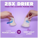 Poise Daily Incontinence Panty Liners Very Light Absorbency, thumbnail image