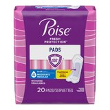 Poise Incontinence Pads Moderate Absorbency, thumbnail image