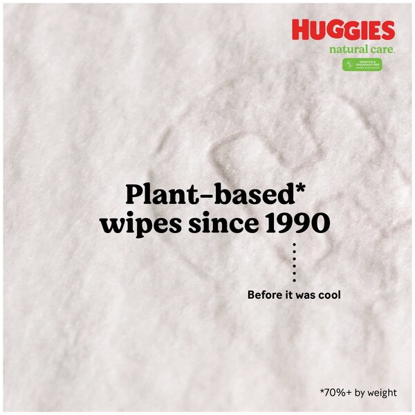 Huggies Unscented Baby Wipes, 184 CT