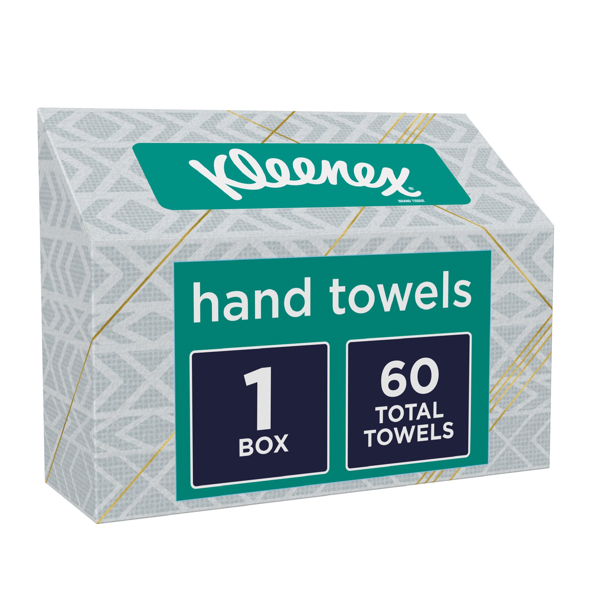 Kleenex Disposable Paper Hand Towels, 60 ct