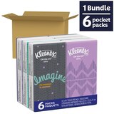 Kleenex On-the-Go Facial Tissues, 3-Ply, 10 Tissues per Box, thumbnail image