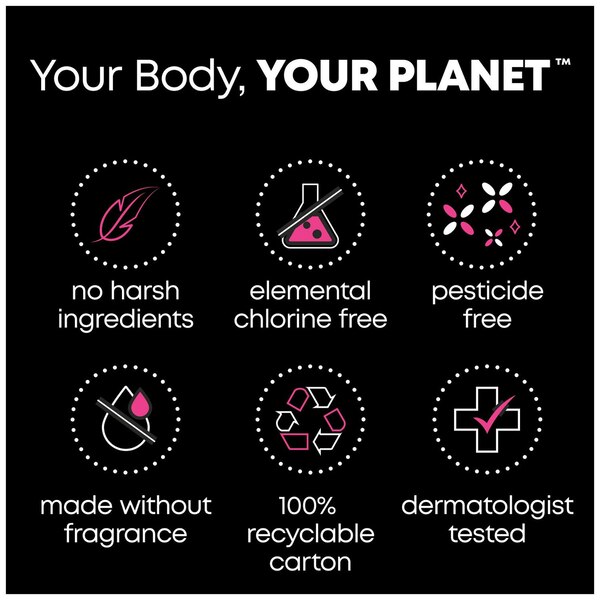 U by Kotex Balance Wrapped Panty Liners, Regular, 80 CT
