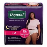 Depend Night Defense Incontinence Underwear for Women Overnight, thumbnail image