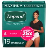 Depend FIT-FLEX Incontinence Underwear for Women Maximum Absorbency, thumbnail image