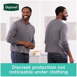 Depend FIT-FLEX Incontinence Underwear for Men Maximum Absorbency, thumbnail image