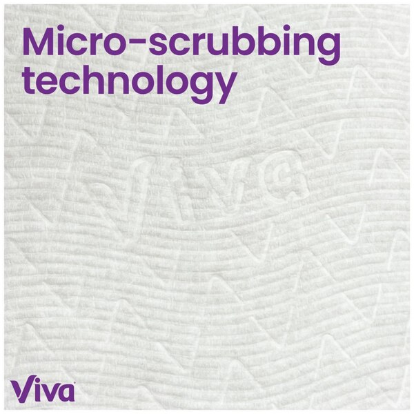 Viva Multi-Surface Cloth Paper Towels, Choose-A-Sheet, 6 Big Rolls