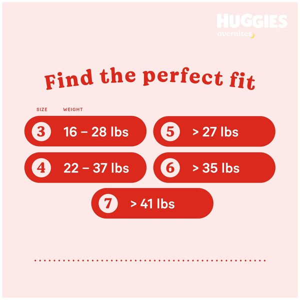 Huggies Overnites Diapers