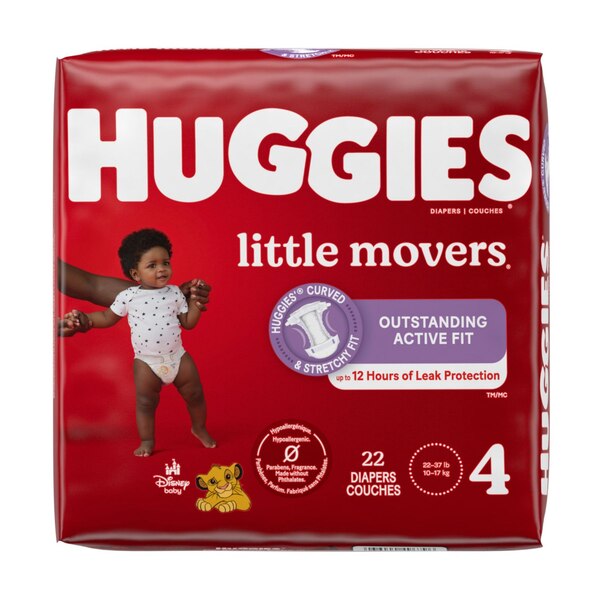 Huggies Little Movers Baby Diapers