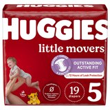 Huggies Little Movers Baby Diapers, thumbnail image