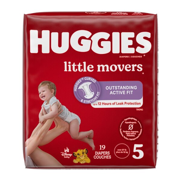 Huggies Little Movers Baby Diapers