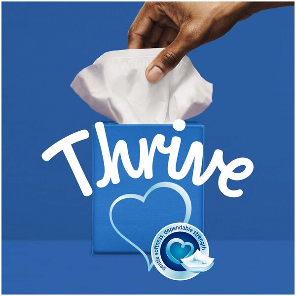 Kleenex Trusted Care Everyday Facial Tissues, 1 Flat Box (160 tissues)
