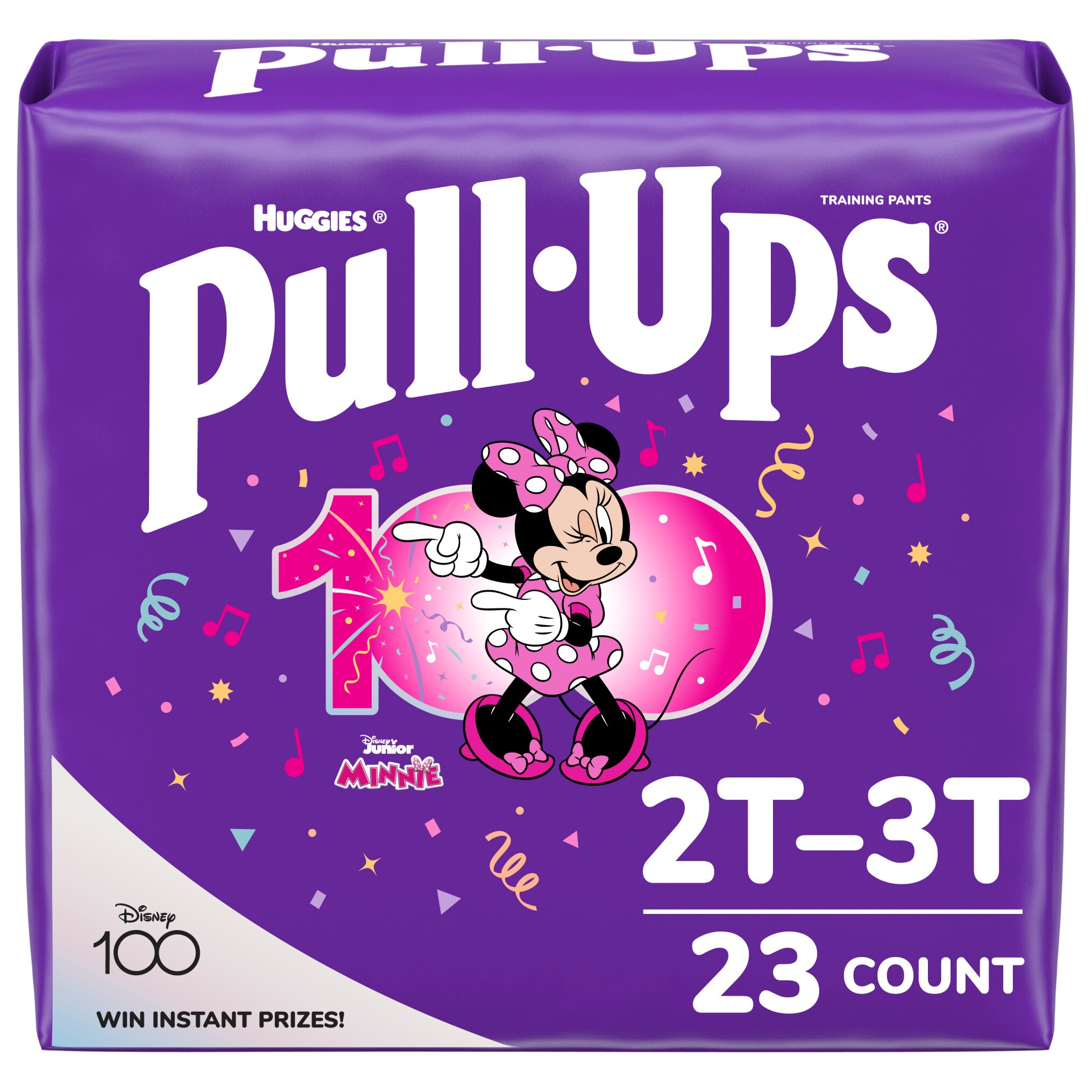 Pull-Ups - Pañales de entrenamiento para niñas, talla 4, 2T-3T, 23 u.