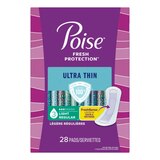 Poise Ultra Thin Incontinence Pads Light Absorbency, thumbnail image