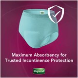 Depend Silhouette Incontinence Underwear for Women Maximum Absorbency, thumbnail image