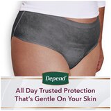 Depend Silhouette Adult Incontinence and Postpartum Underwear for Women Maximum Absorbency, thumbnail image
