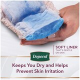Depend Silhouette Adult Incontinence and Postpartum Underwear for Women Maximum Absorbency, thumbnail image