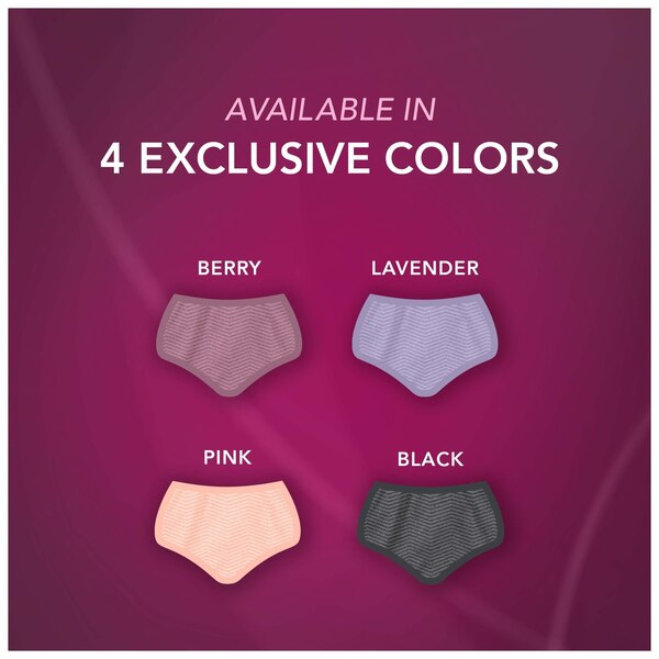 Depend Silhouette Adult Incontinence and Postpartum Underwear for Women Maximum Absorbency
