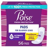 Poise Incontinence Pads Original Design Ultimate Absorbency, thumbnail image