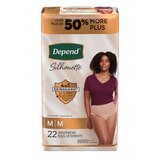 Depend Silhouette Adult Incontinence and Postpartum Underwear for Women Maximum Absorbency, thumbnail image