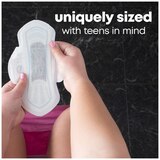 U by Kotex Ultra Thing Teen Pads, with Wings, Unscented, Extra Absorbency, thumbnail image