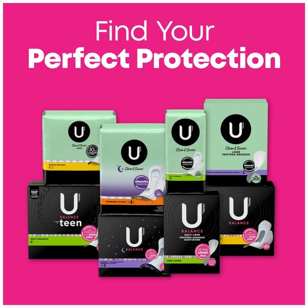 U by Kotex Ultra Thing Teen Pads, with Wings, Unscented, Extra Absorbency