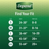 Depend FIT-FLEX Incontinence Underwear for Women Maximum Absorbency, thumbnail image