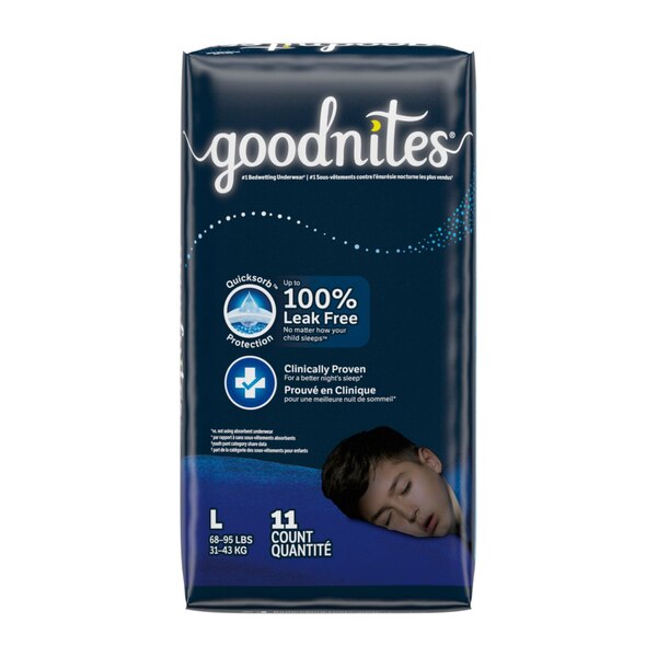 Goodnites Nighttime Bedwetting Underwear