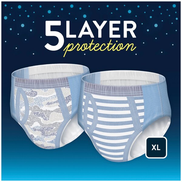 Goodnites Nighttime XL Underwear, 9 CT