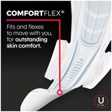 U by Kotex AllNighter Ultra Thin Pads with Wings, Unscented, Overnight, thumbnail image