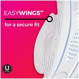 U by Kotex CleanWear Ultra Thin Pads with Wings, Unscented, Regular, thumbnail image