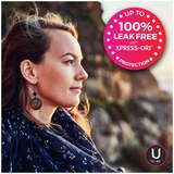 U by Kotex CleanWear Ultra Thin Pads with Wings, Unscented, Regular, thumbnail image 5 of 7