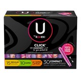 U by Kotex Click Tampons, 30 CT, thumbnail image