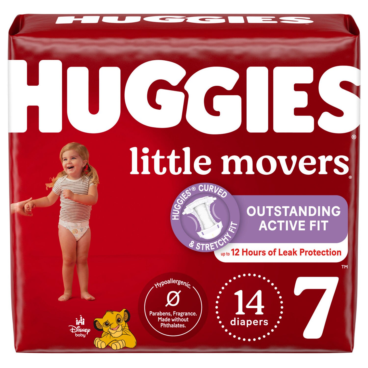 Huggies Little Movers Baby Diapers