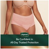 Depend Silhouette Adult Incontinence and Postpartum Underwear for Women Maximum Absorbency, thumbnail image