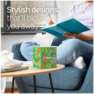 Kleenex Ultra Soft, Soft Facial Tissue, 1 Cube Box, 60 Tissues per Box, 3-Ply (60 Total Tissues)