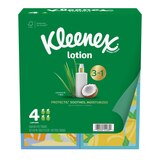 Kleenex Soothing Lotion Facial Tissue, Assorted Designs, 4 Cubes, thumbnail image