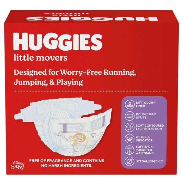 Huggies Little Movers Baby Diapers