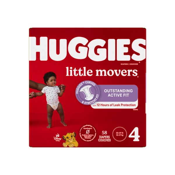 Huggies Little Movers Baby Diapers