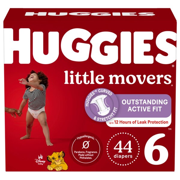 Huggies Little Movers Baby Diapers