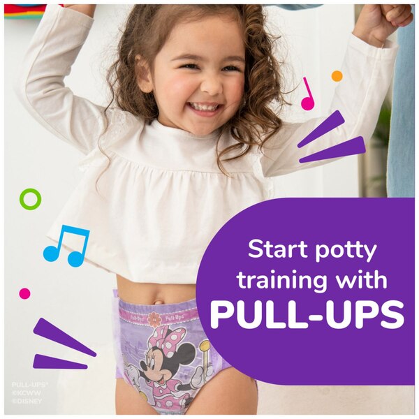 Pull-Ups Learn Design Jumbo Pack Training Pant, Size 4, Girl, 14 CT