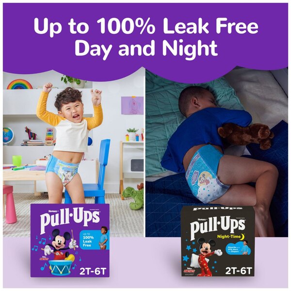 Pull-Ups Learn Design Jumbo Pack Training Pants, Size 4 Boy, 14 CT